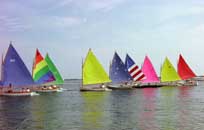 Row of Rainbow fleet