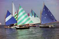 Some especially colorful sails